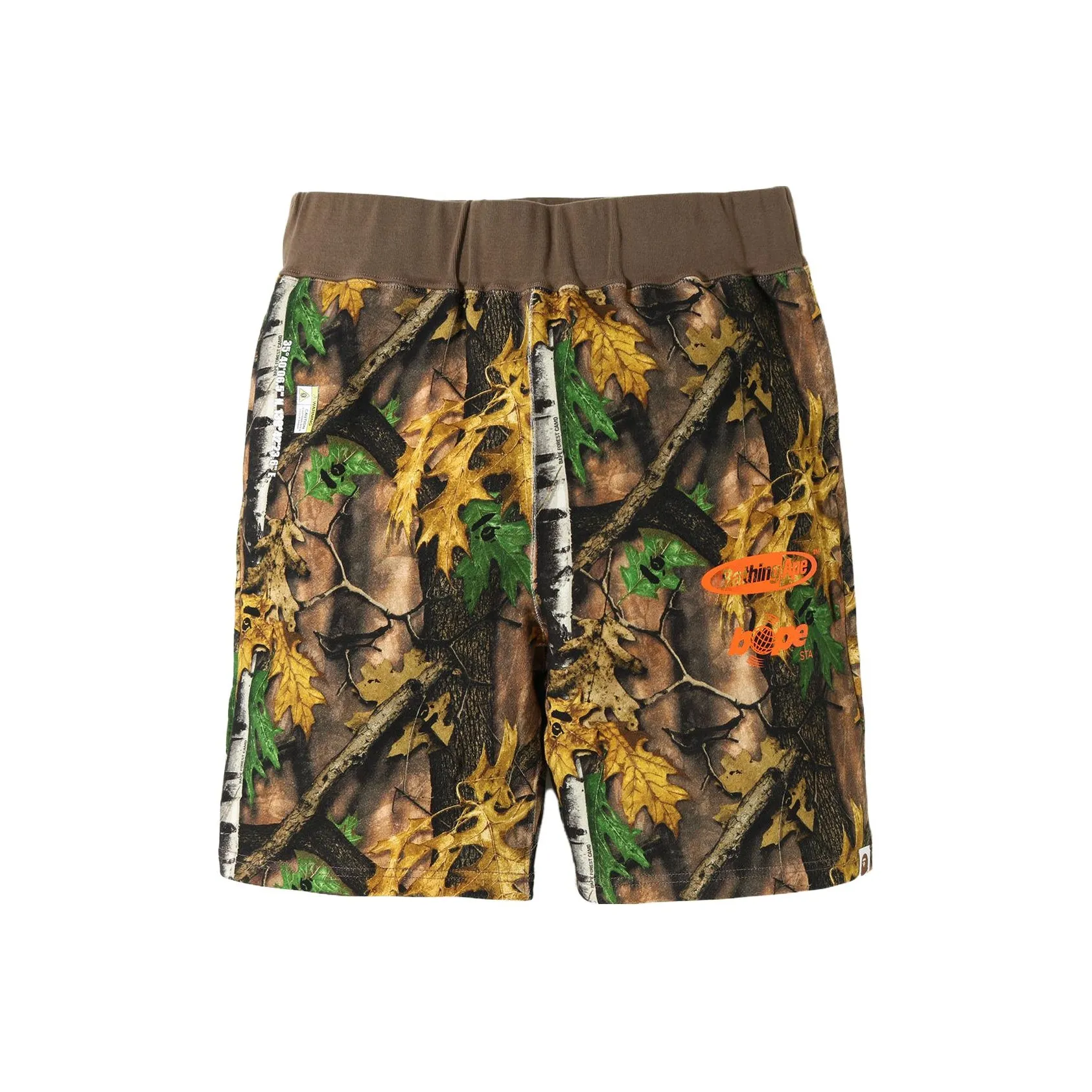 Bape Forest Camo Track Shorts