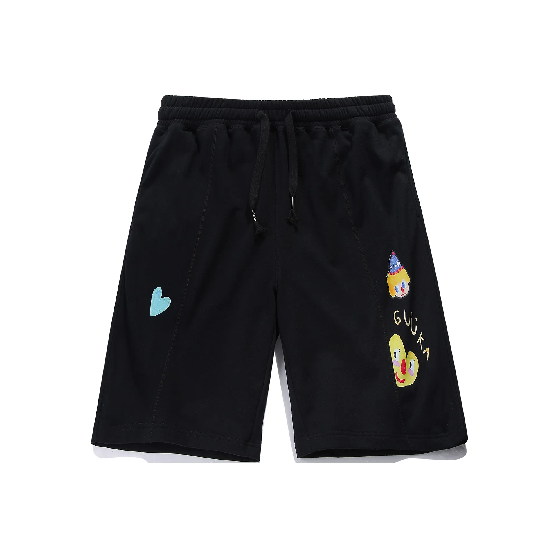 Guuka Casual Shorts Unisex Black