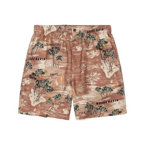 WACKO MARIA SS24 Коричневый Унисекс Повседневные шорты