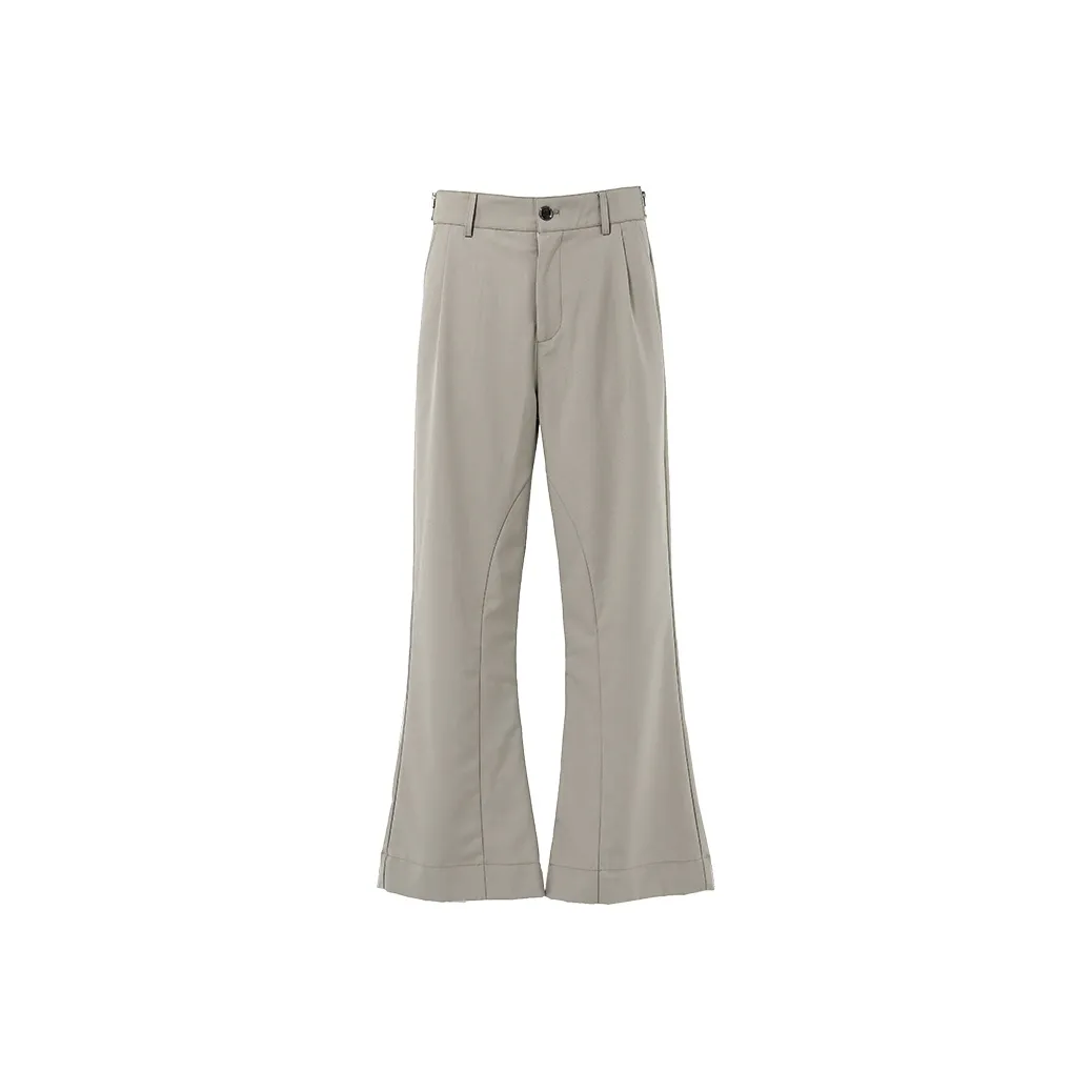 BENMYSHOWER Casual Pants Unisex Khaki