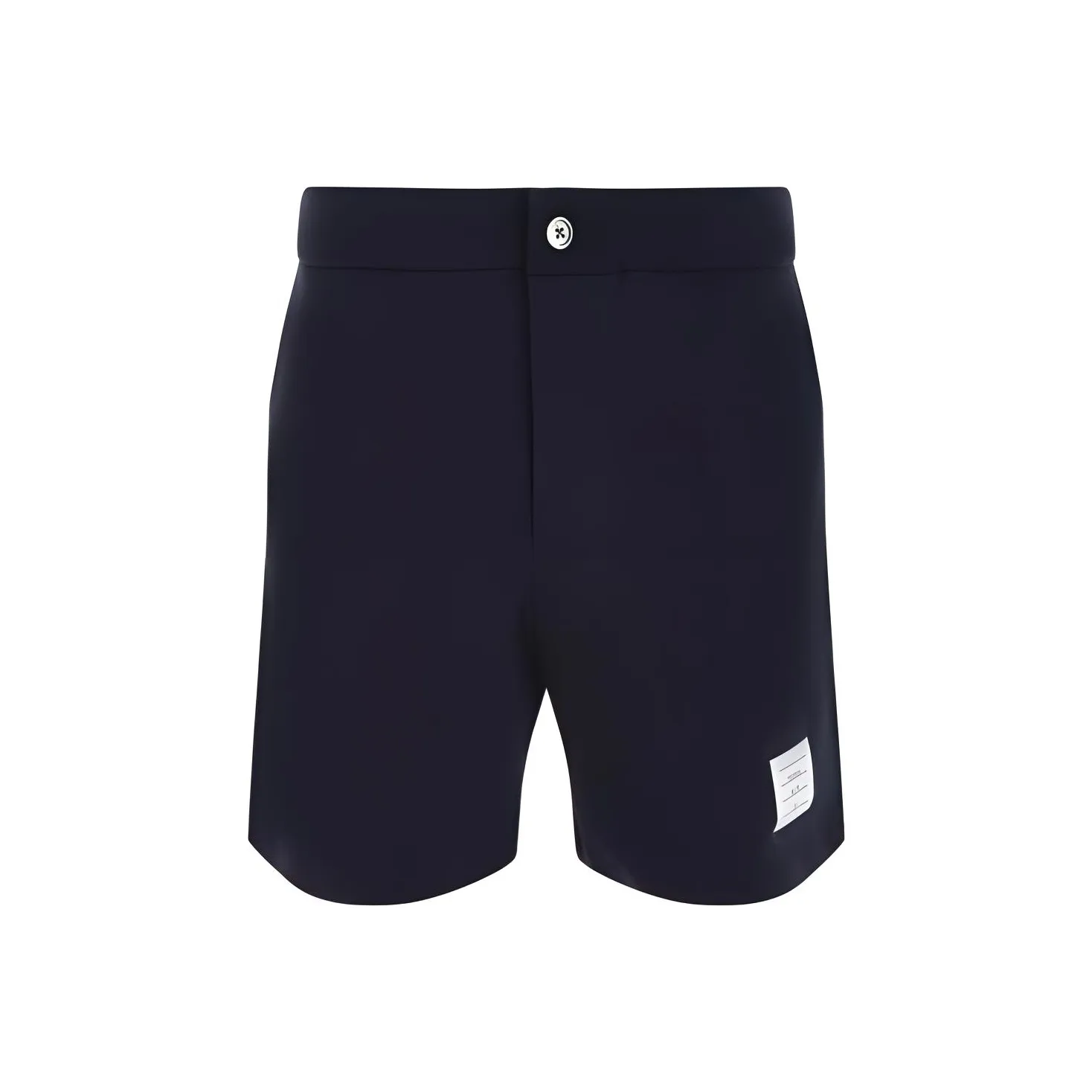 THOM BROWNE Logo-patch Cotton Shorts