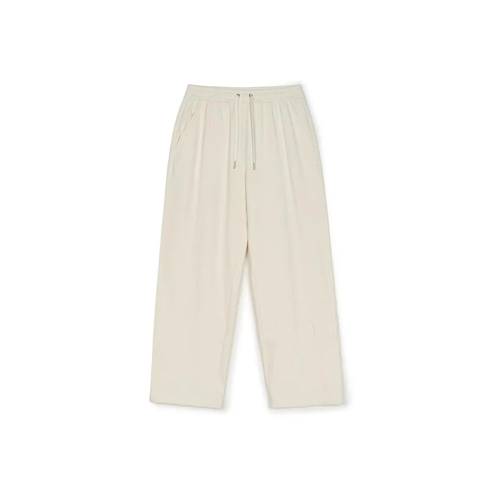 Mlb Base Logo New York Yankees Повседневные штаны Унисекс Кремовый