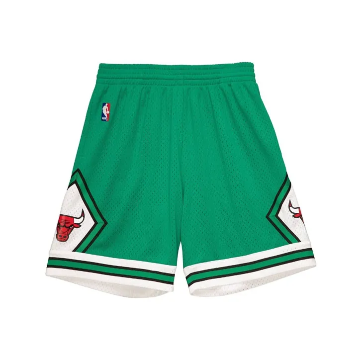MITCHELL NESS Баскетбольные шорты Мужские Зеленые