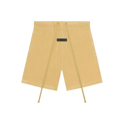Fear of God Essentials Светло-желтые Мужские Повседневные Шорты