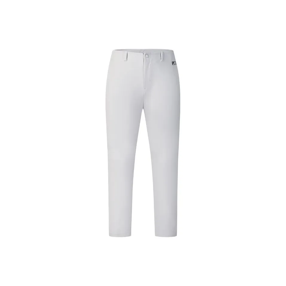FILA Golf Series Casual Pants Men's Semi-Transparent Curtain Gray