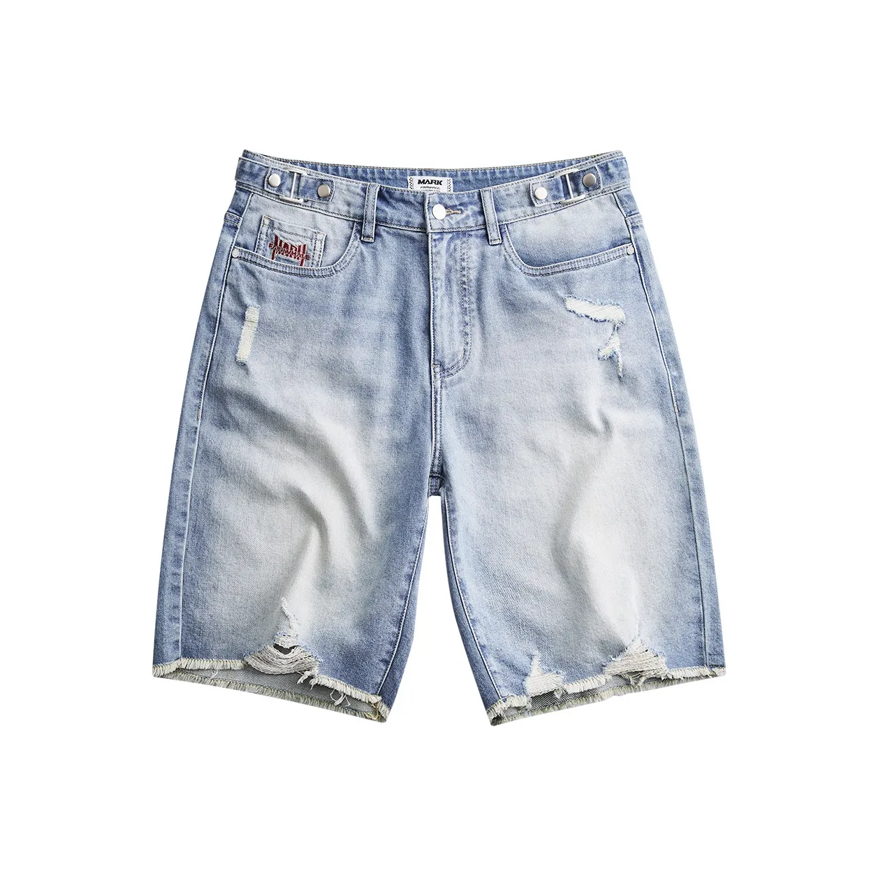 FAIRWHALE Джинсовые шорты Унисекс Light Синий
