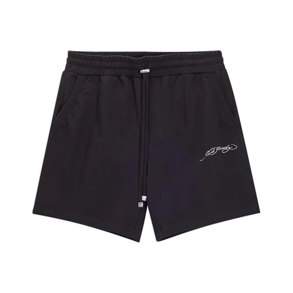Ed Hardy SS24 Casual Shorts Unisex Black