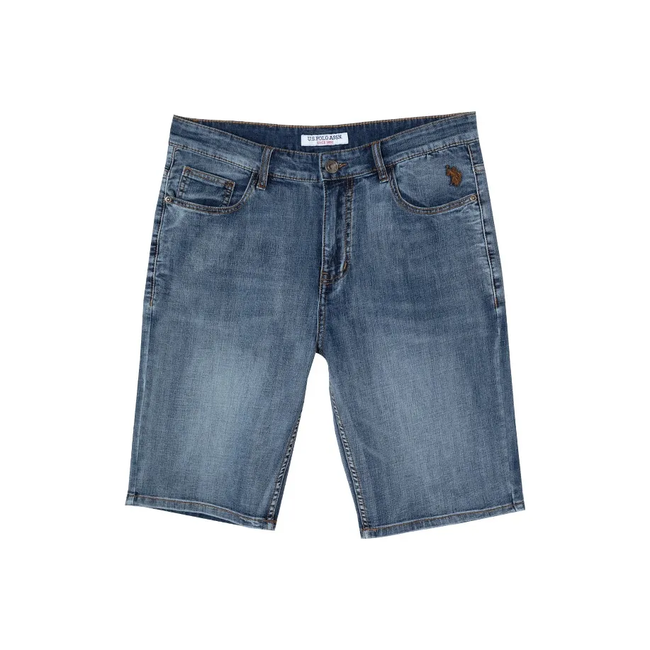 U.S. POLO ASSN. Джинсовые шорты Мужские Темно-синие