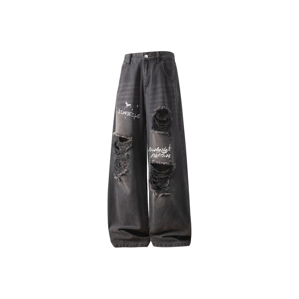 JINBEILE Унисекс Джинсы