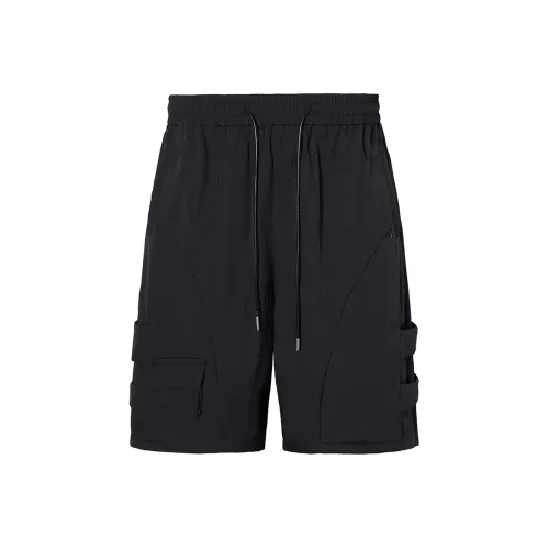 ROCAWEAR Черные Унисекс Повседневные шорты