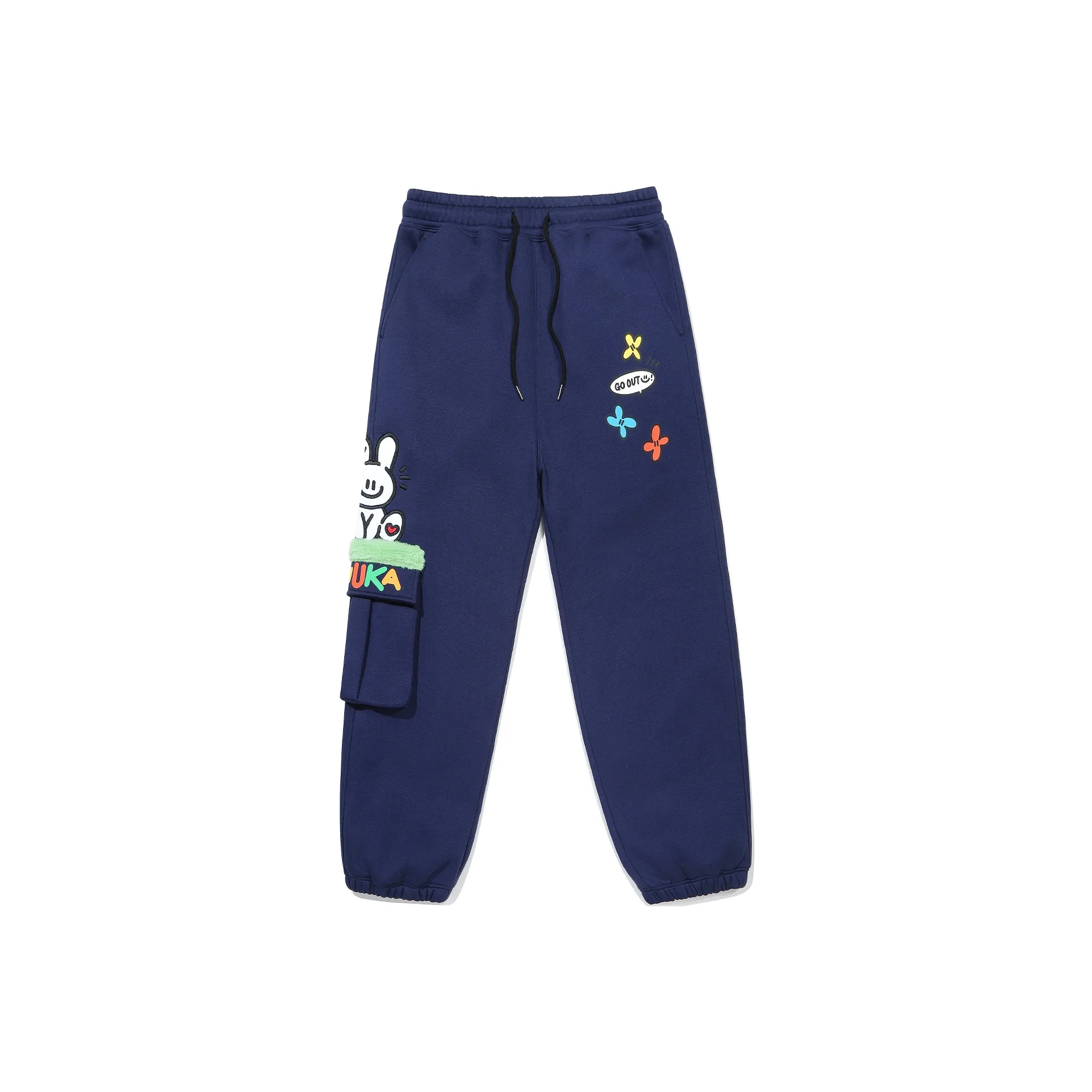 Guuka x AGAHO Повседневные брюки Унисекс