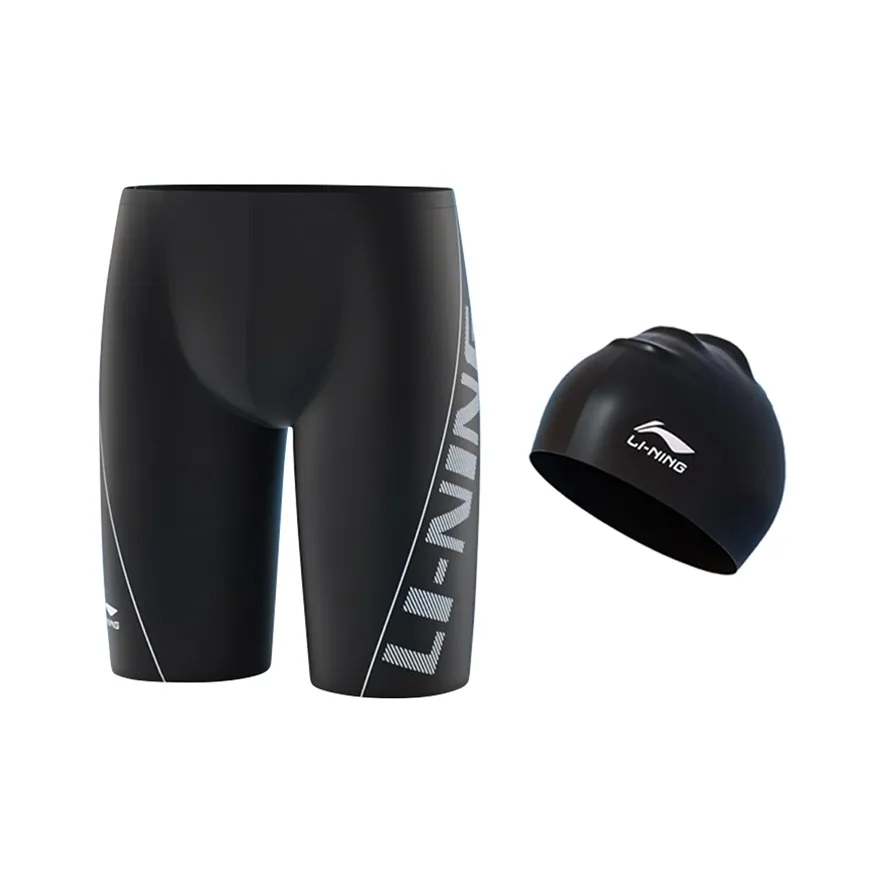 Плавательные шорты для мужчин черные