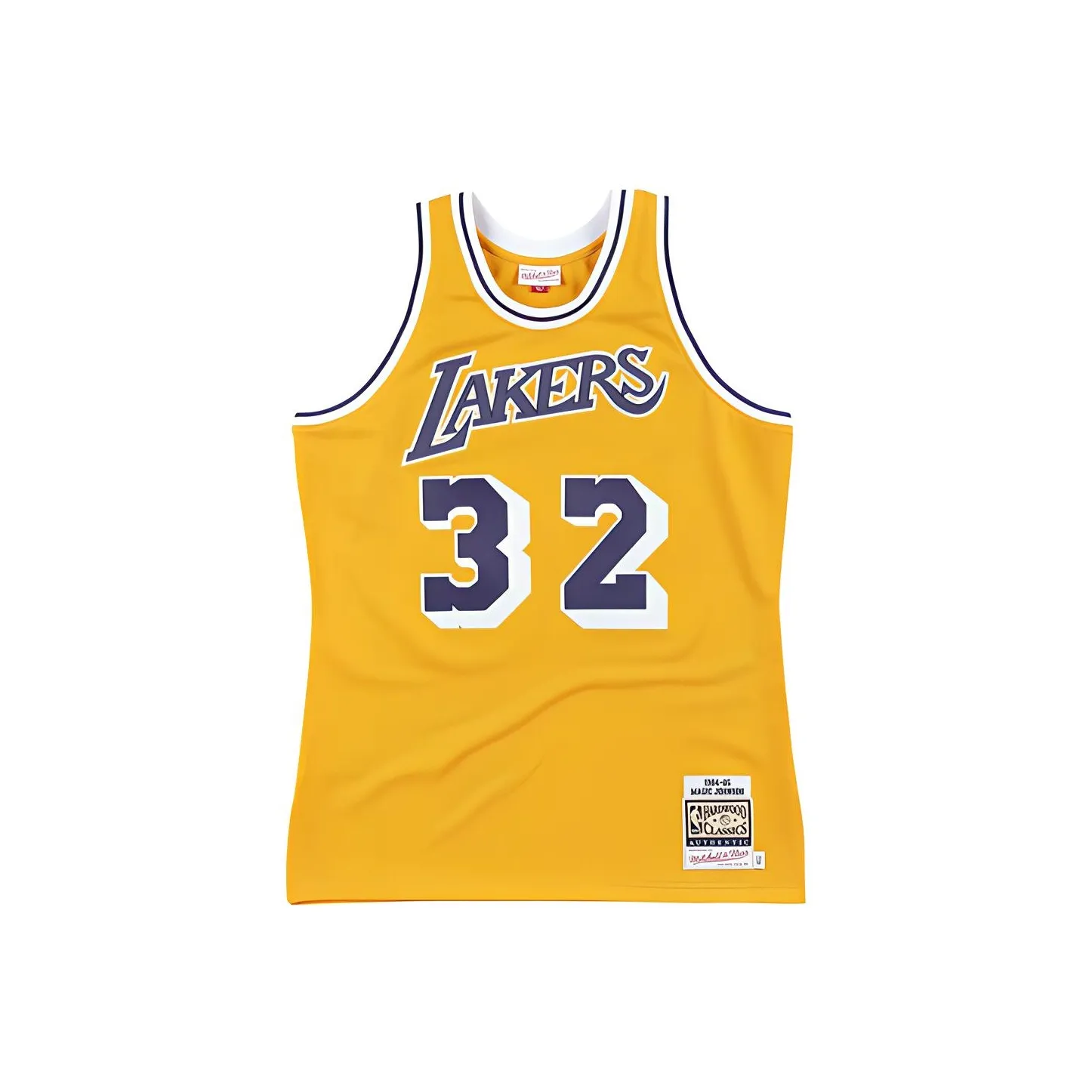 Mitchell & Ness 'NBA La Lakers 84 Magic Johnson' Authentic Home Jersey