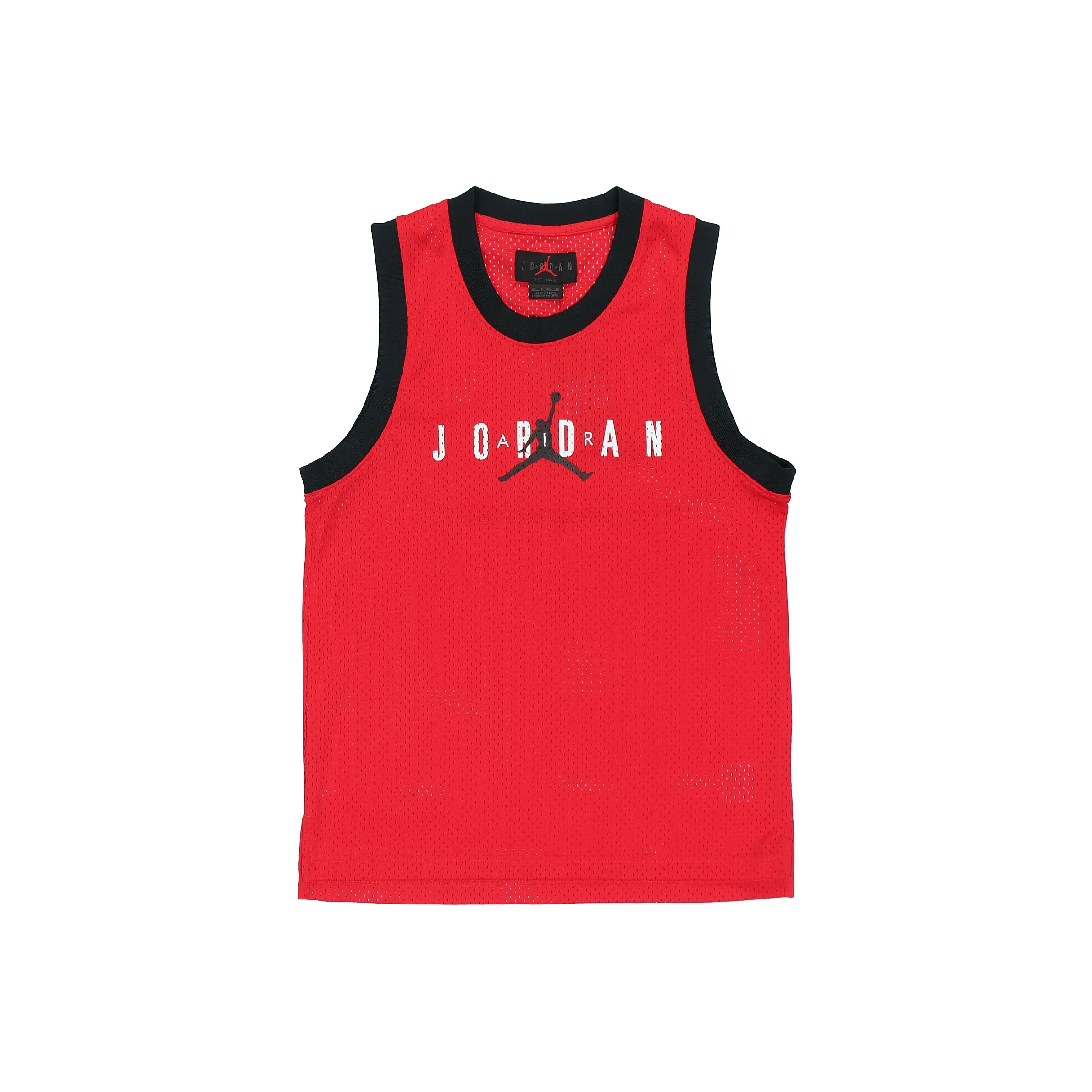 Jordan Jumpman Красный Мужская баскетбольная футболка