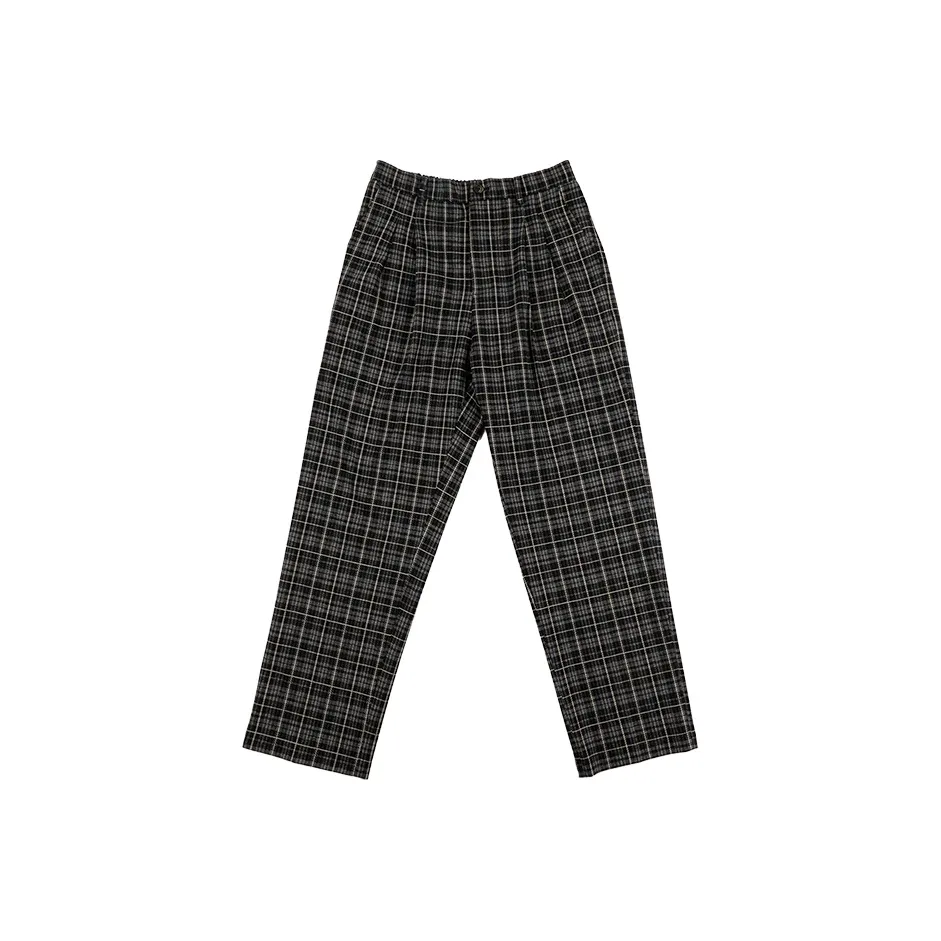 AVENUE SON Повседневные брюки Унисекс Клетка