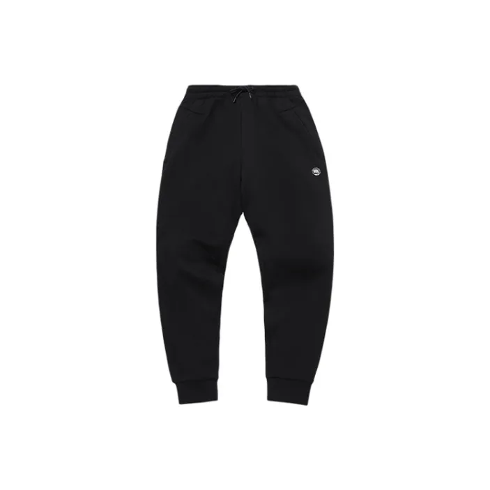 LINING Новый стандартный черный спортивные брюки для мужчин