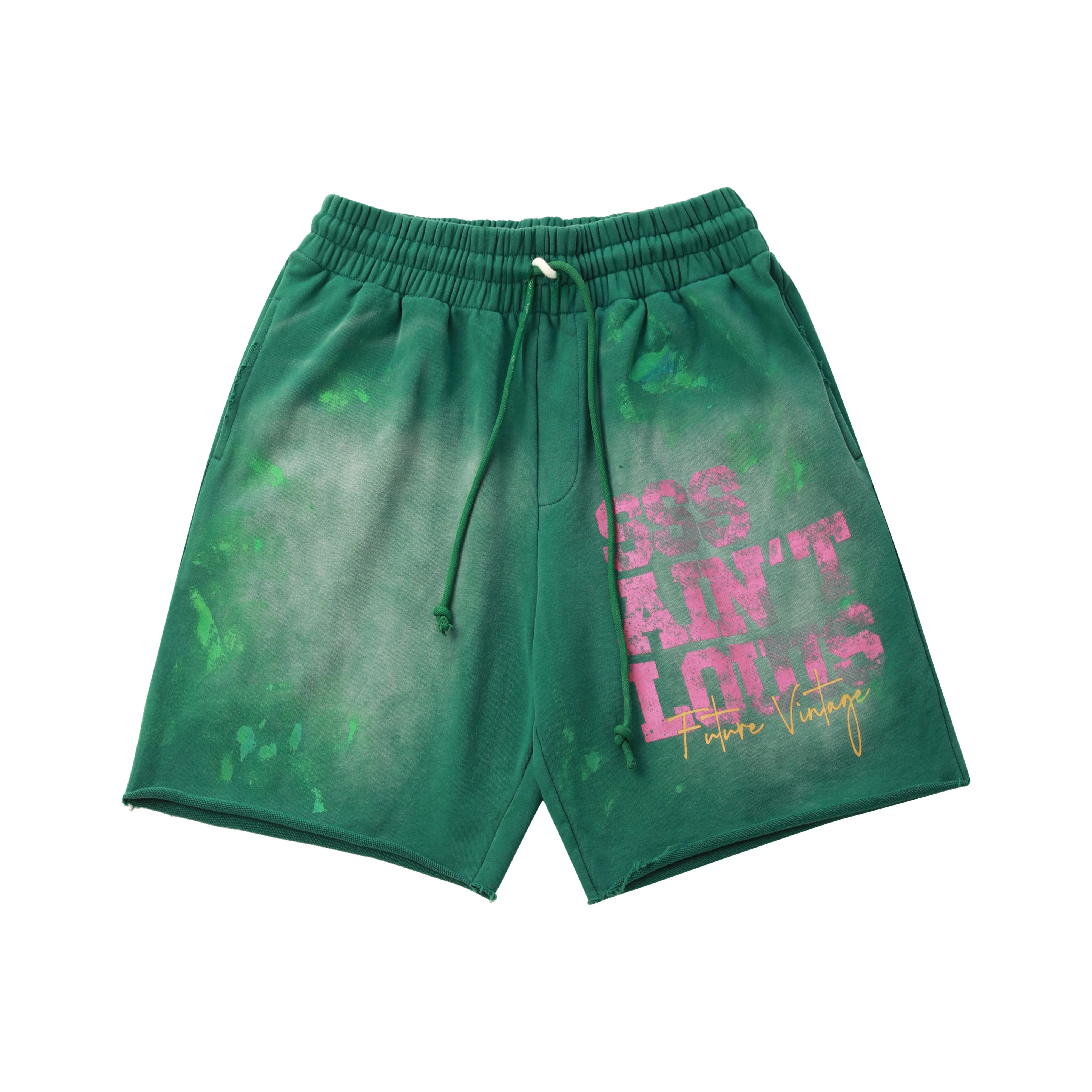 SSSAINT LOUIS Повседневные шорты Унисекс Яшма