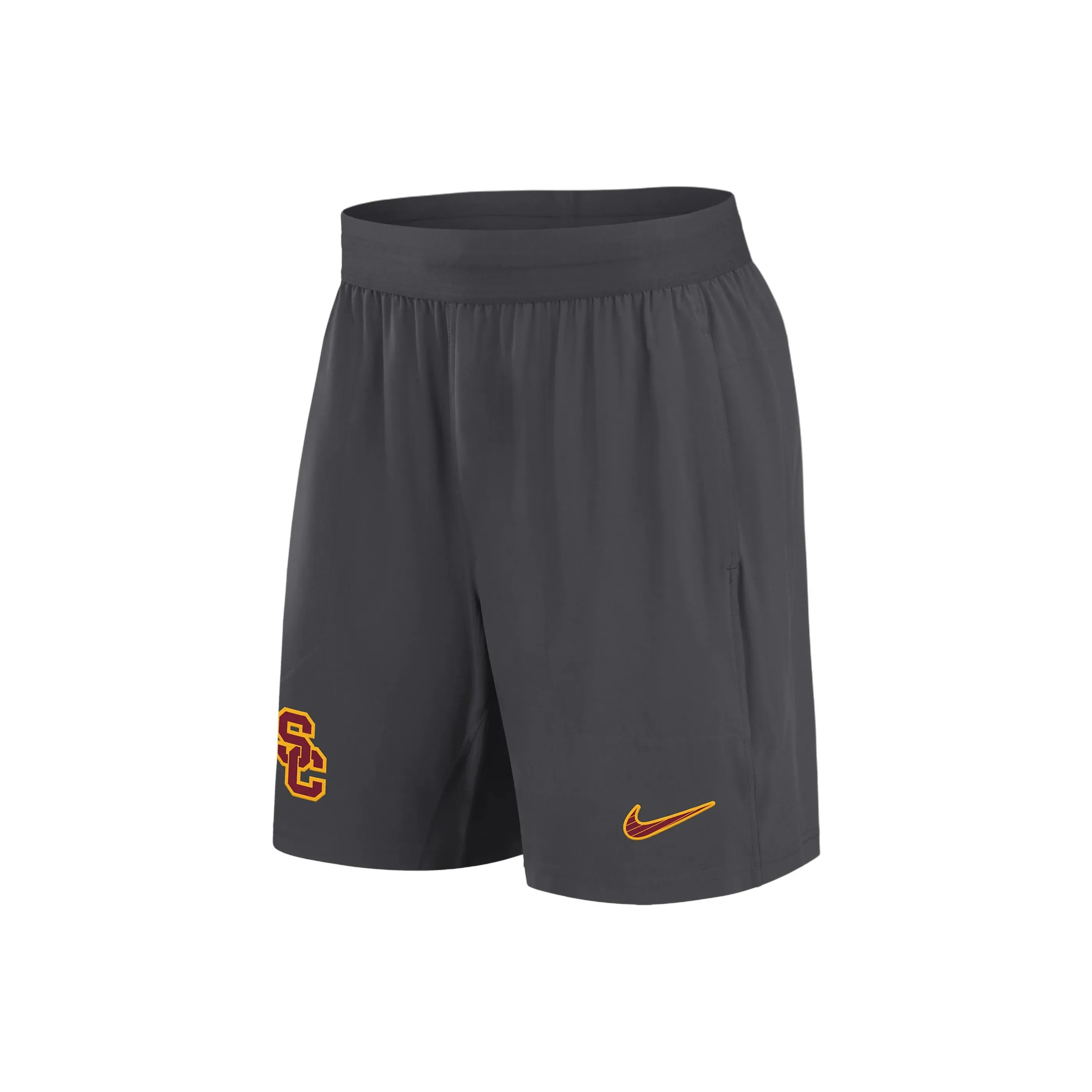 Nike College Casual Shorts Men Smoke Coal Gray