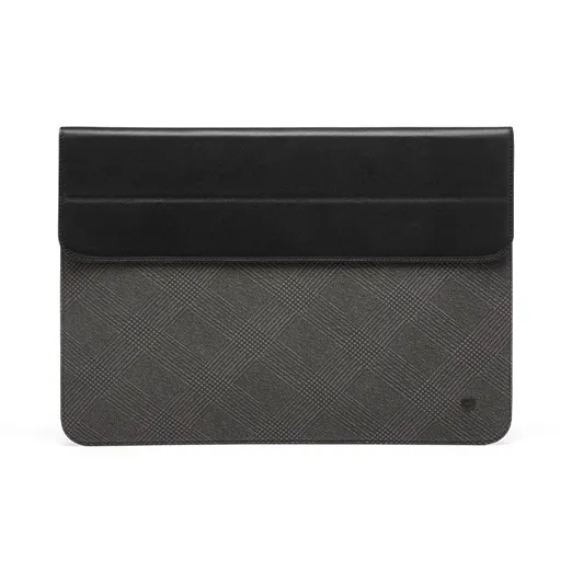 BVP Cow Leather 15.6 Inch Laptop Bag Unisex Black
