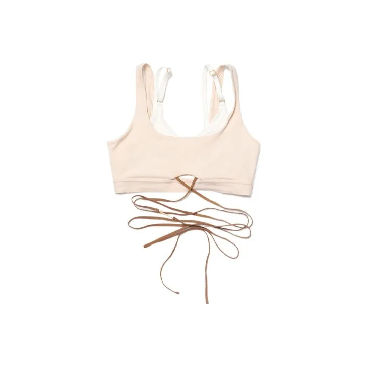 Jacquemus Майка Женская Экрю