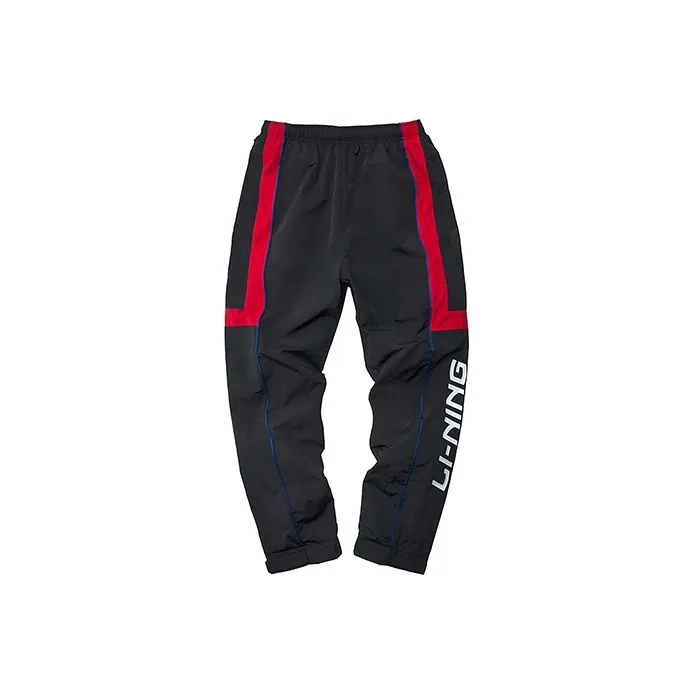 LINING Paris Fashion Week collection Стандартный черный Унисекс Спортивные брюки