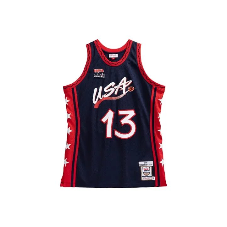 Mitchell & Ness Authentic 'USA 1996 Shaquille O'Neal' Jersey