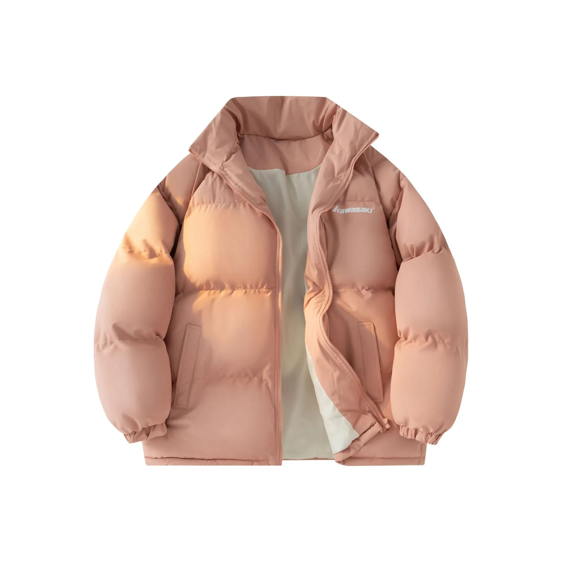 Кавасаки Унисекс Объемные Куртки (Пуфы)