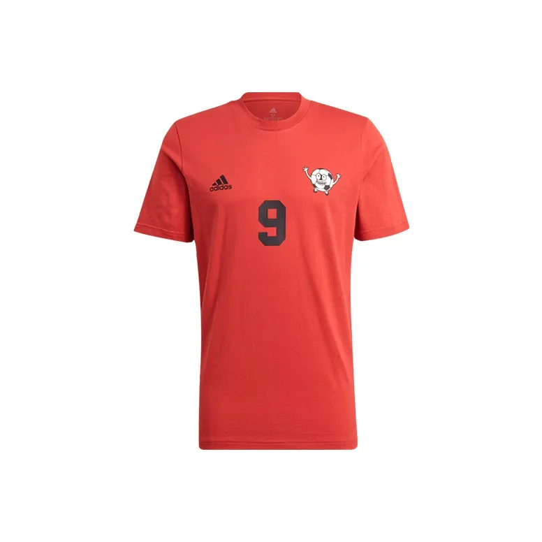 Adidas T-Shirt Men's Bright Pink Fluorescent