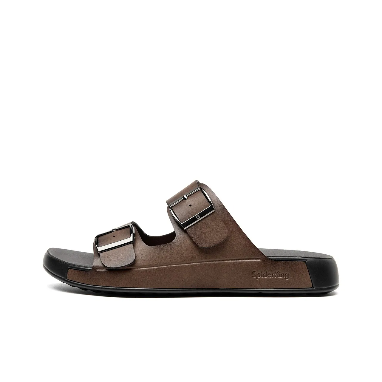 Spider King ПУ (полиуретан) Полиуретан Быстросохнущий Слипоны Мужской Темно-коричневый