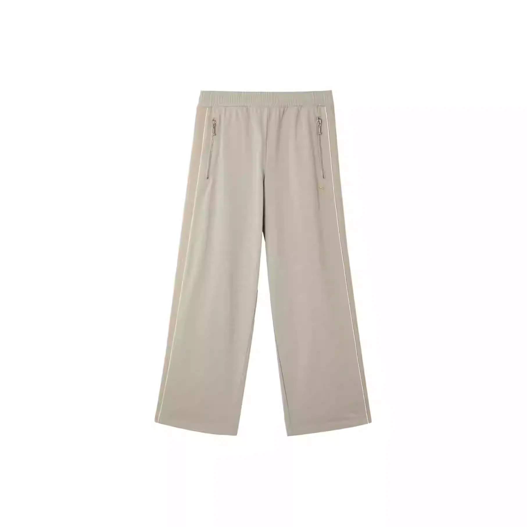 PUMA FutureKnit Casual Pants Unisex Sand Gravel Gray