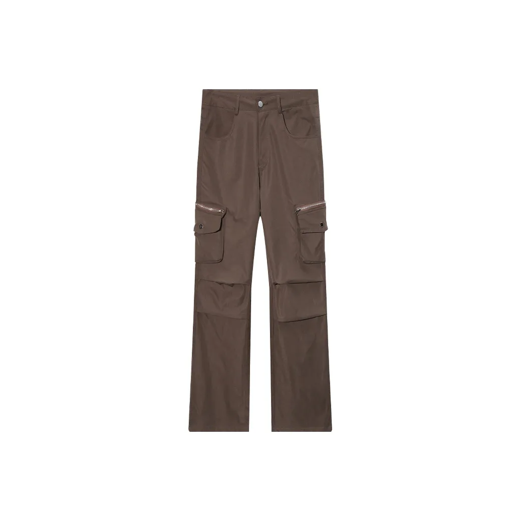 GURBAKS Карго Брюки Мужские Кофейного Коричневого Цвета
