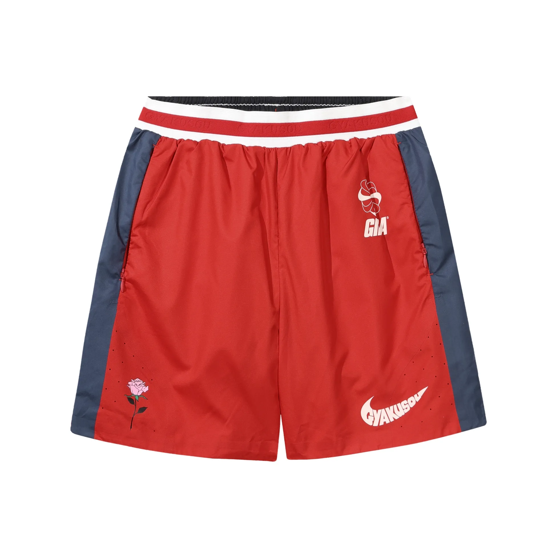 Nike Red Men's Casual Shorts Nike Красные Мужские Повседневные Шорты