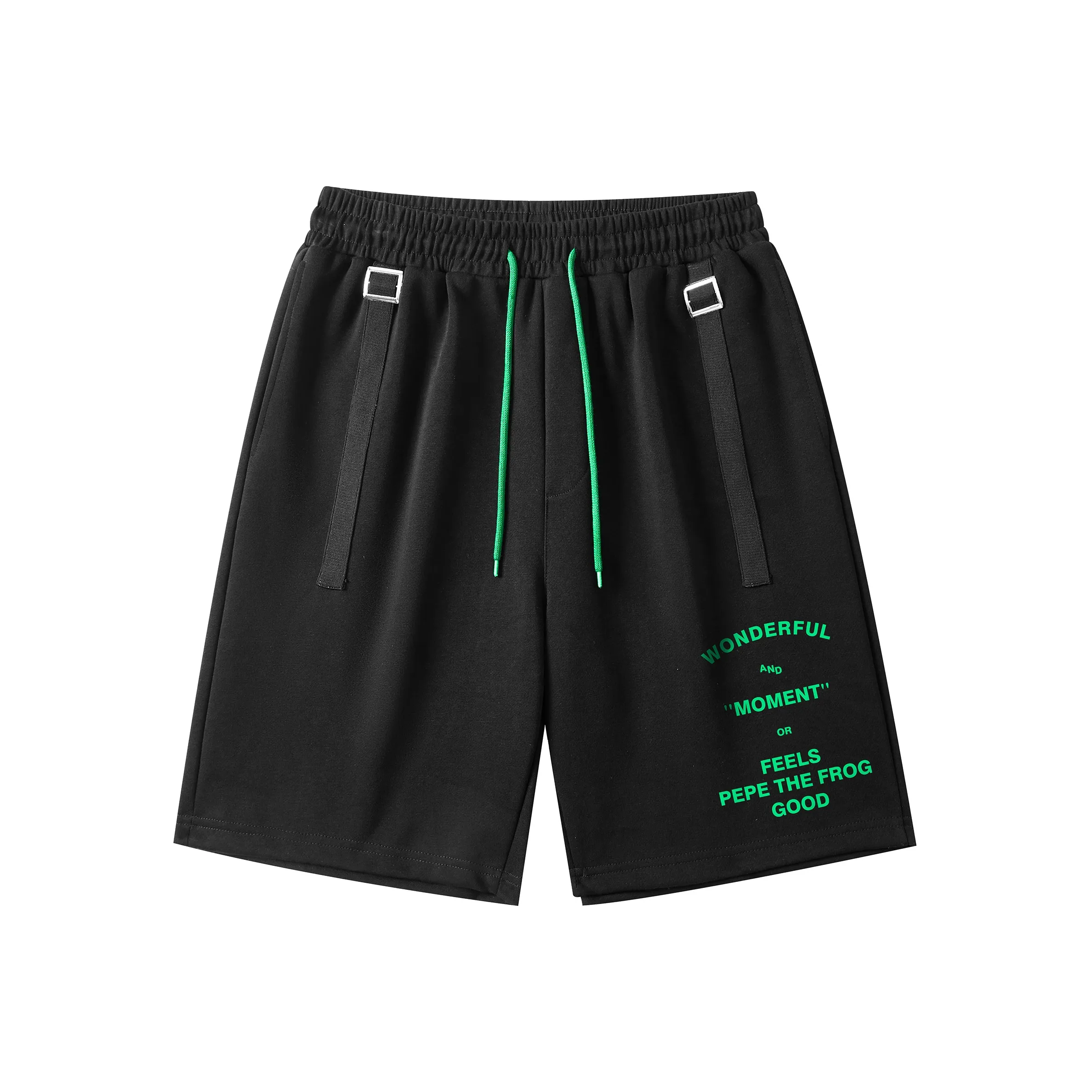 Pepe The Frog Casual Shorts Unisex Black