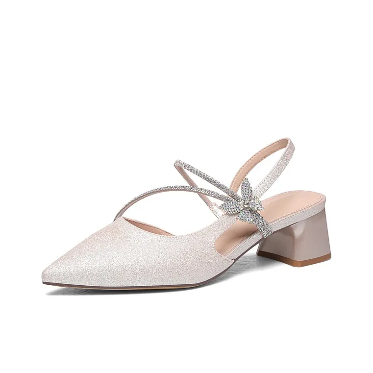 Golden Silk Rabbit Высокий каблук Женские