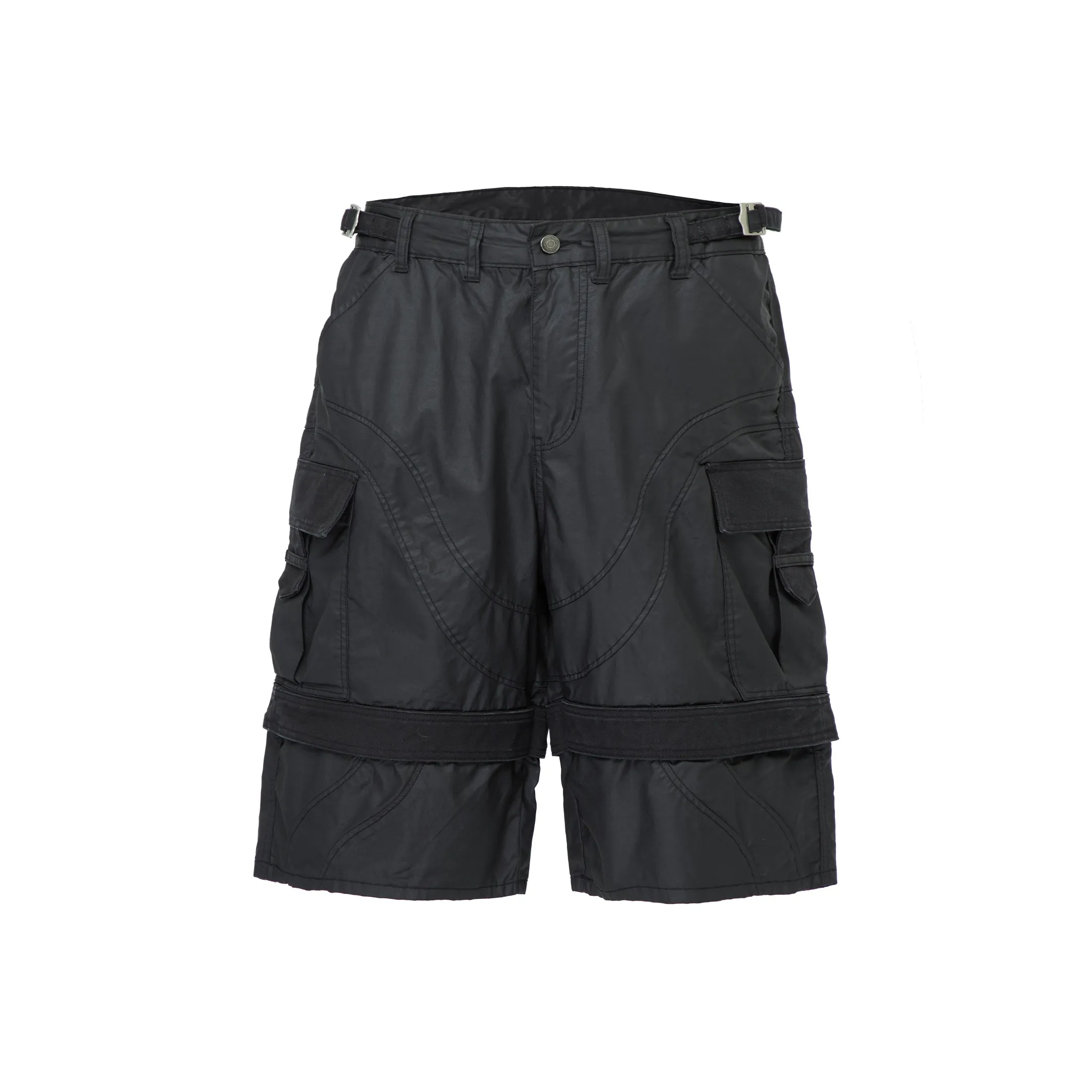 FIRE 2 COLD EGO Cargo Shorts Unisex Black