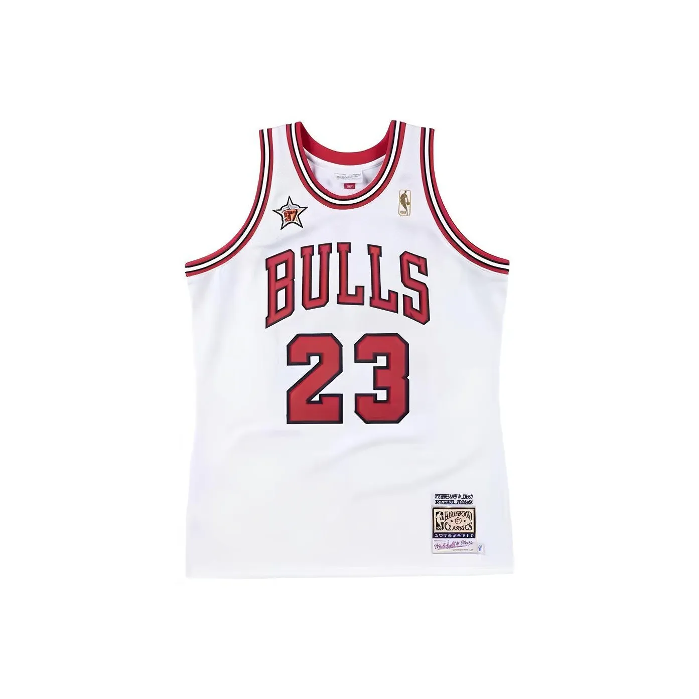 MITCHELL NESS Баскетбольная Джерси Мужская Белая