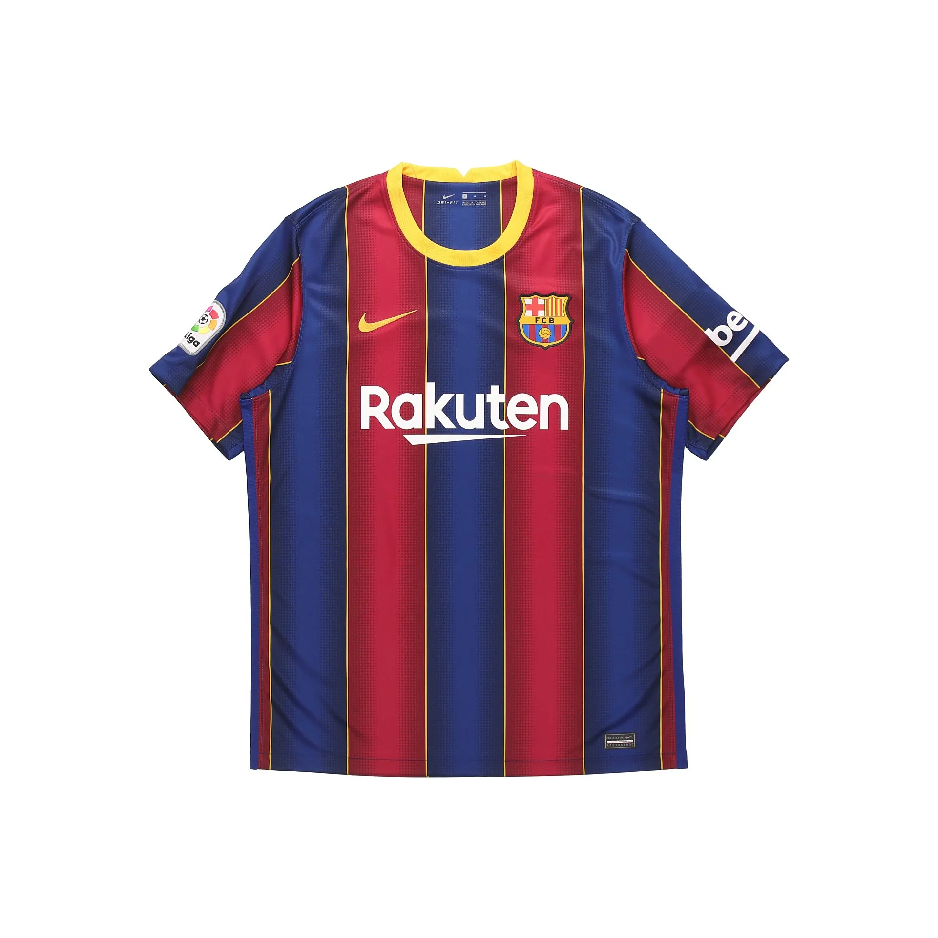 Nike Fc Barcelona 2020/21 Stadium Home Soccer Jersey Asia Sizing