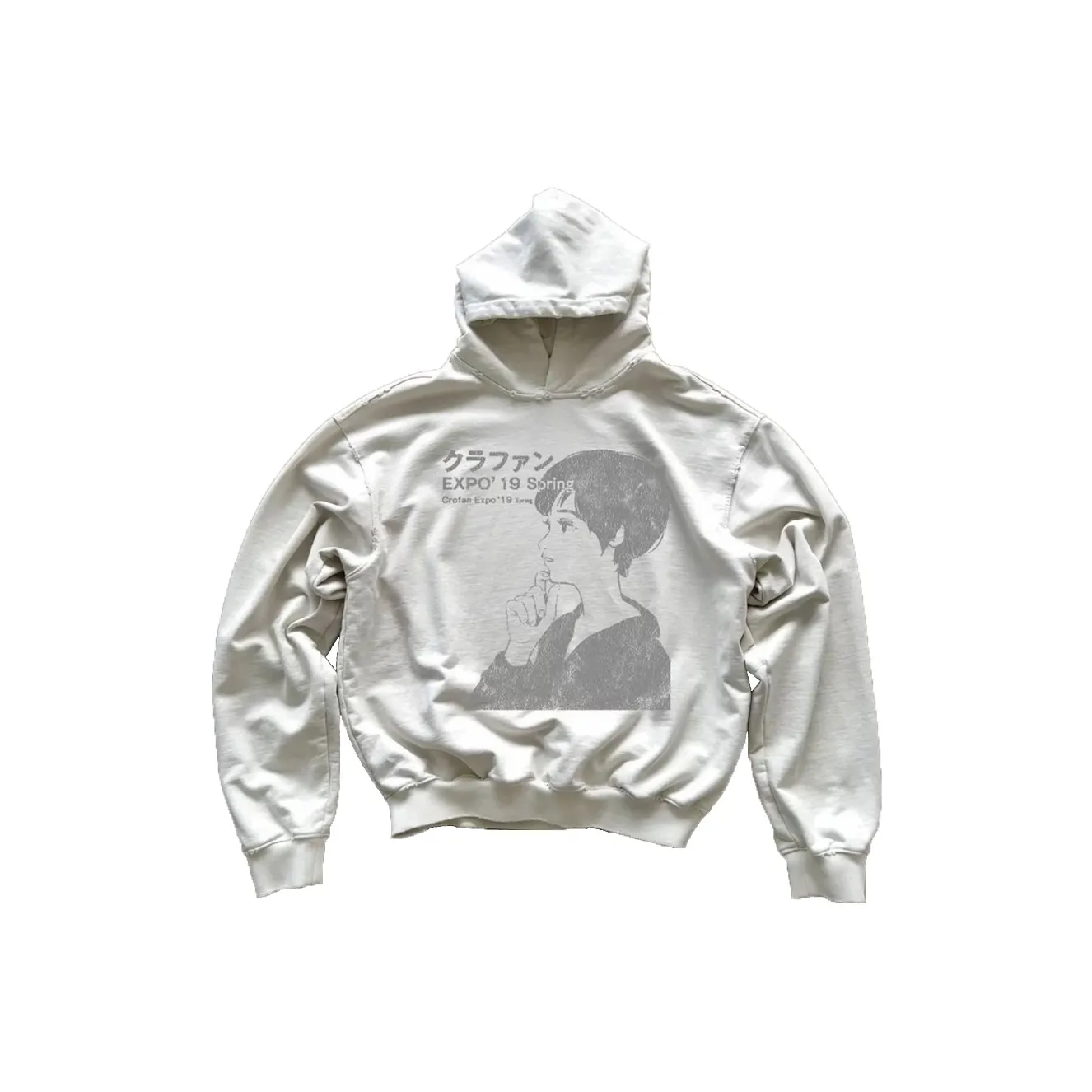 EROLE Songbei YOUJI Костяной Белый Унисекс Свитшоты