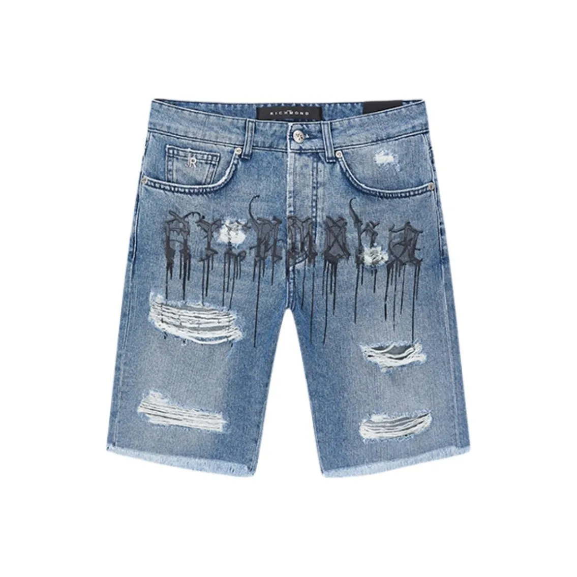 JOHN RICHMOND Джинсовые шорты Мужские Светлый деним