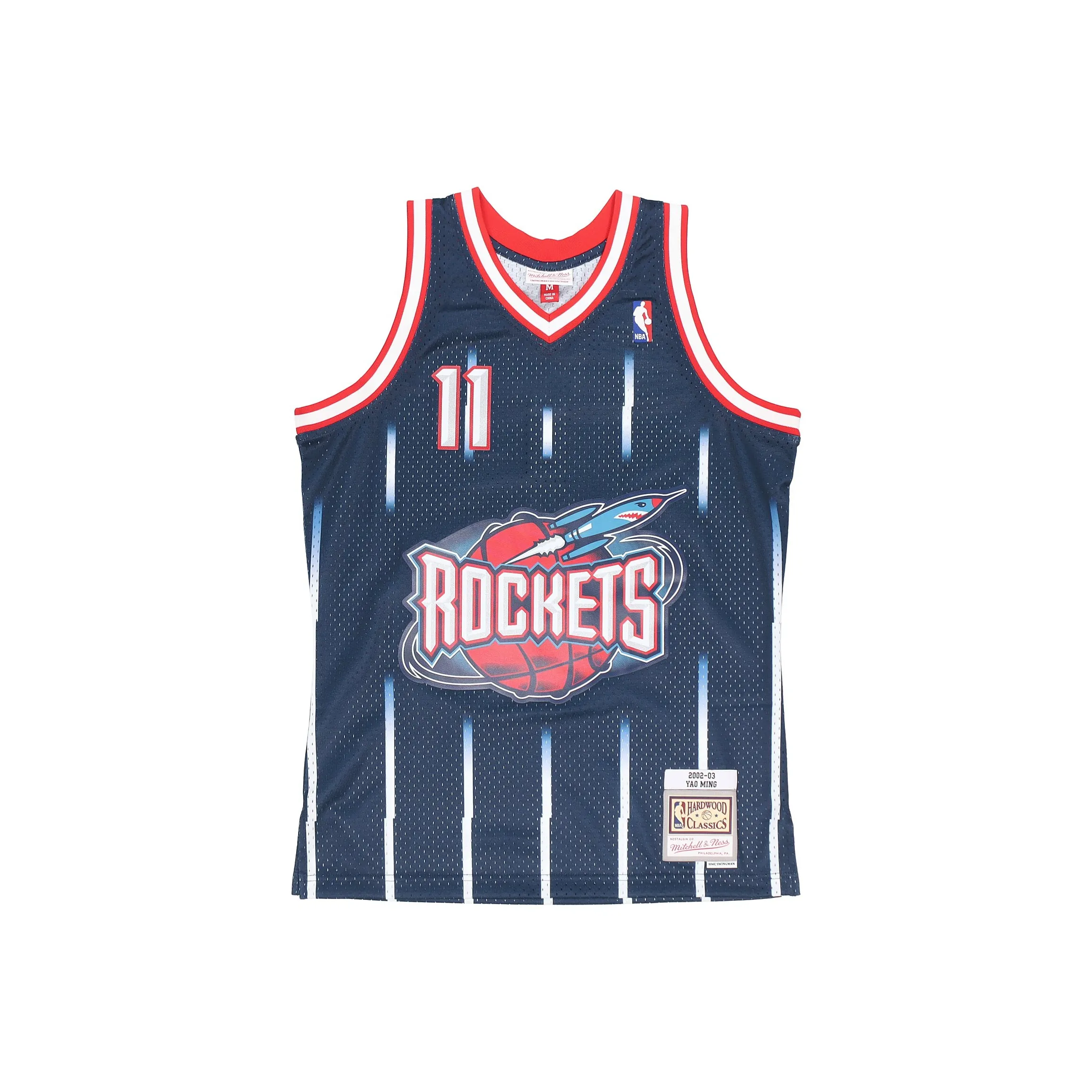 Mitchell & Ness Houston Rockets Road 2002 03 Yao Ming Swingman Jersey