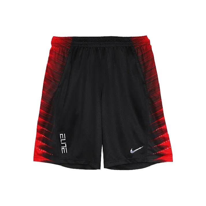 Nike Черные Красные Шорты для баскетбола для мужчин