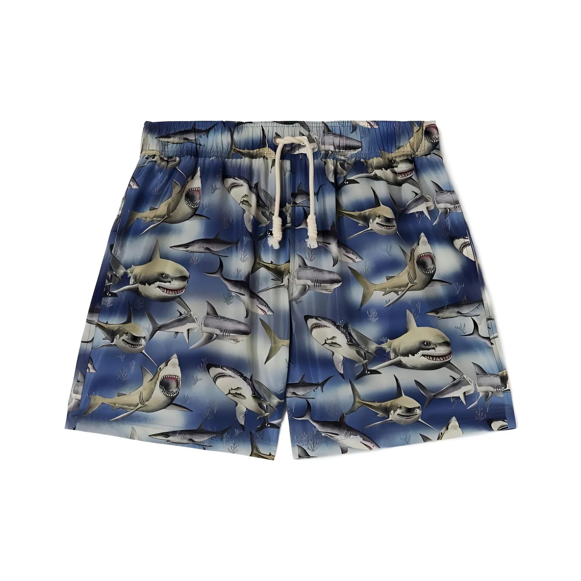 PALM ANGELS Sharks Swim Shorts