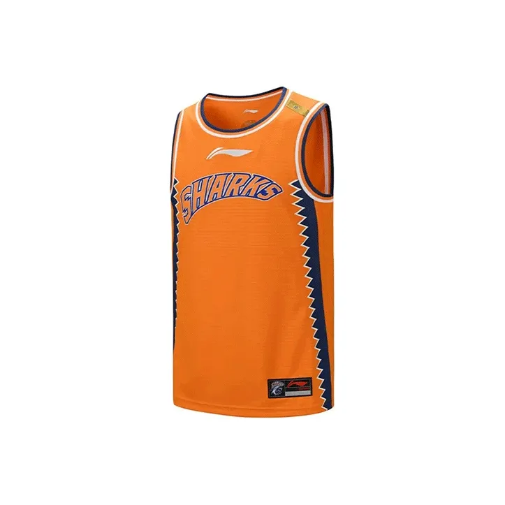 LINING CBA Collection Баскетбольная коллекция Джерси Мужской Солнечный Оранжевый