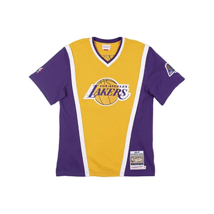 MITCHELL NESS Баскетбольная Джерси Мужская Золотая