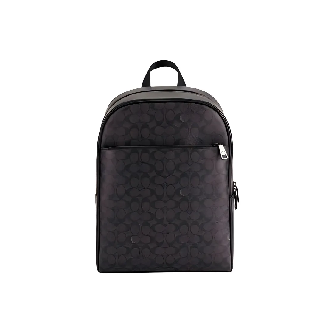 COACH Рюкзак из коровьей кожи большой мужской черный