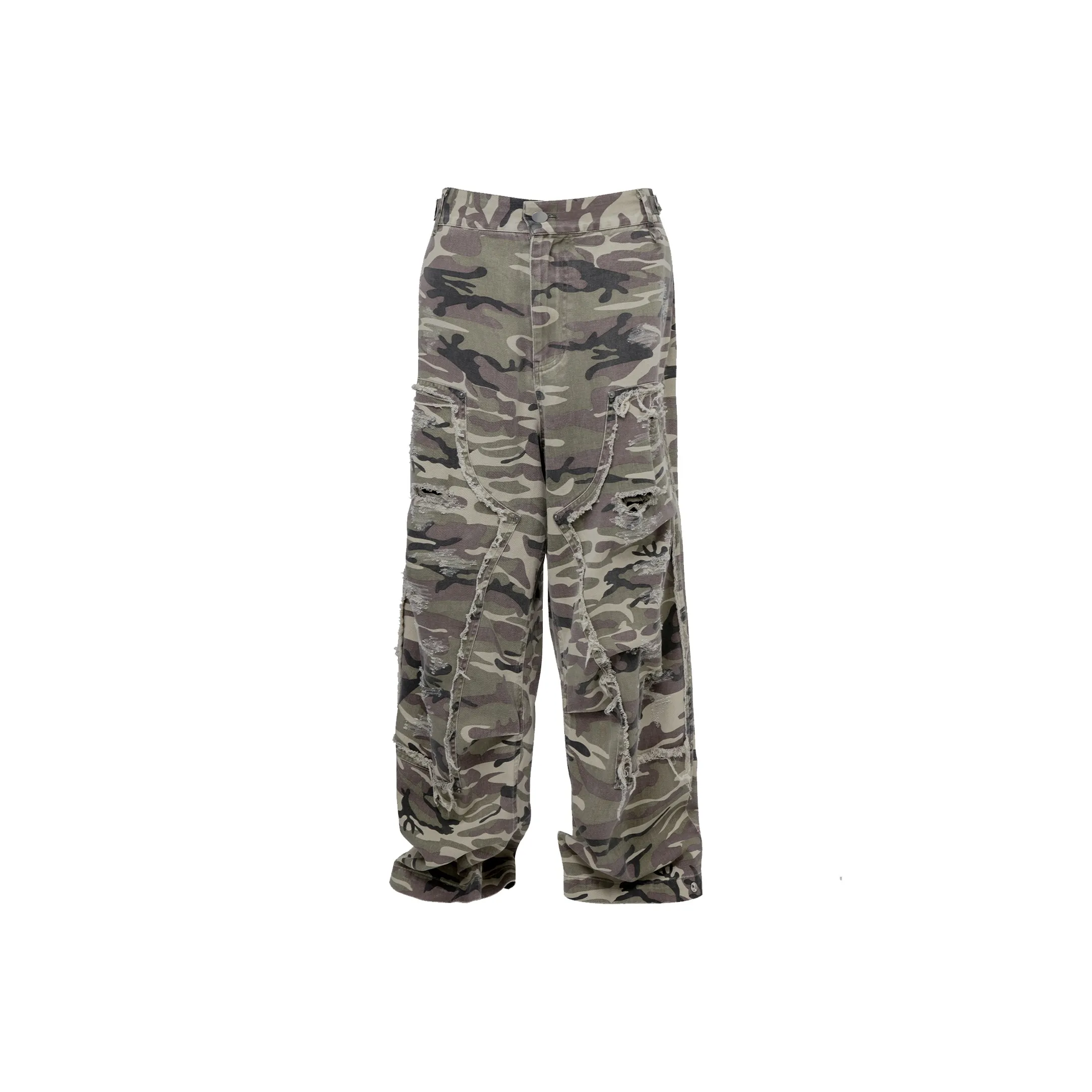 FIRE 2 COLD EGO Casual Pants Unisex Camouflage