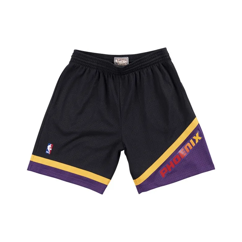 Mitchell Ness Черные Мужские Баскетбольные Шорты