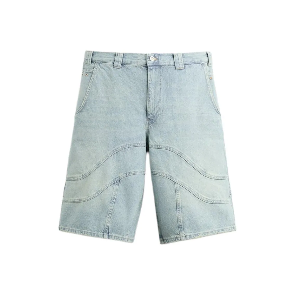 ZARA Casual Shorts Men's Blue