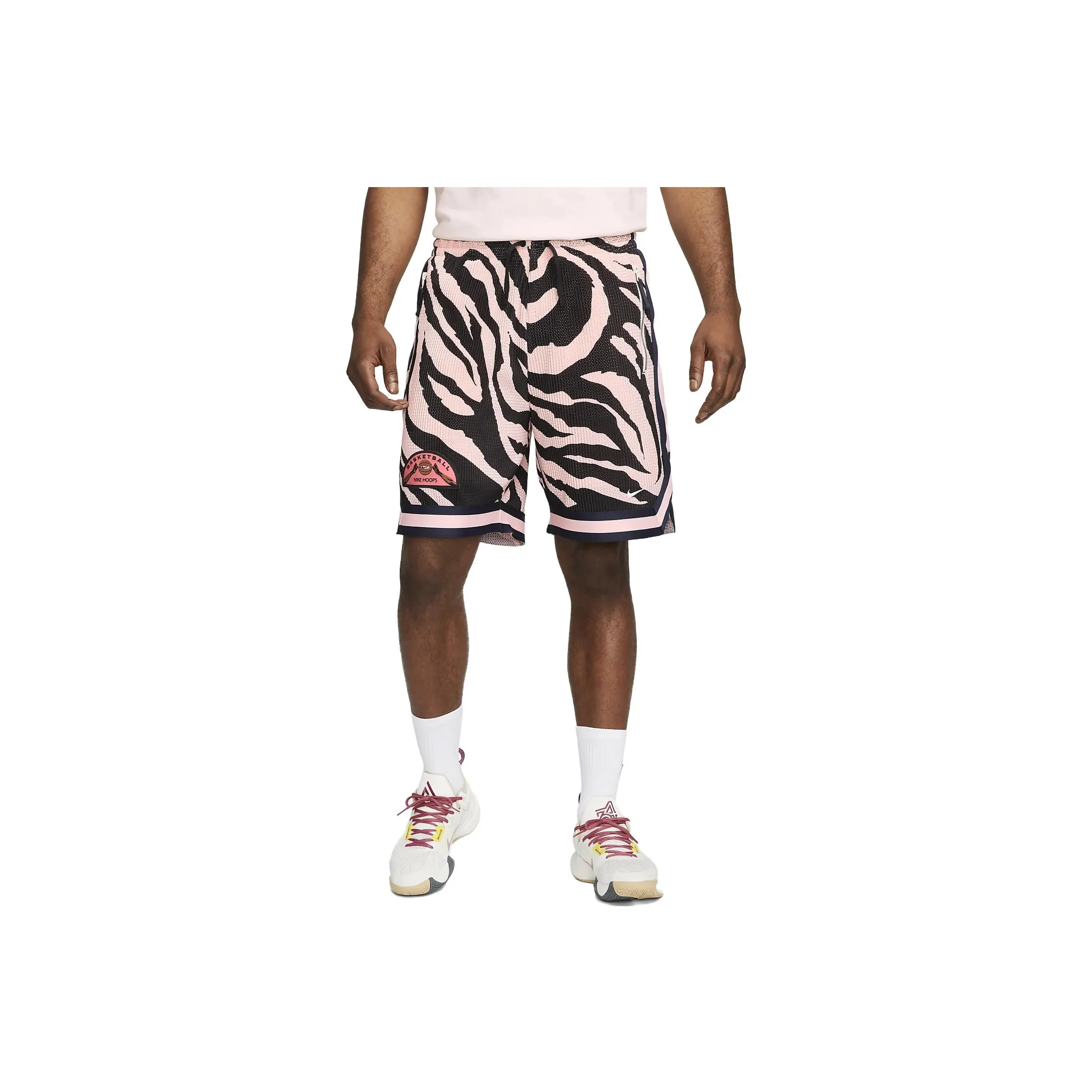 Nike Casual Shorts Men's Black Pink