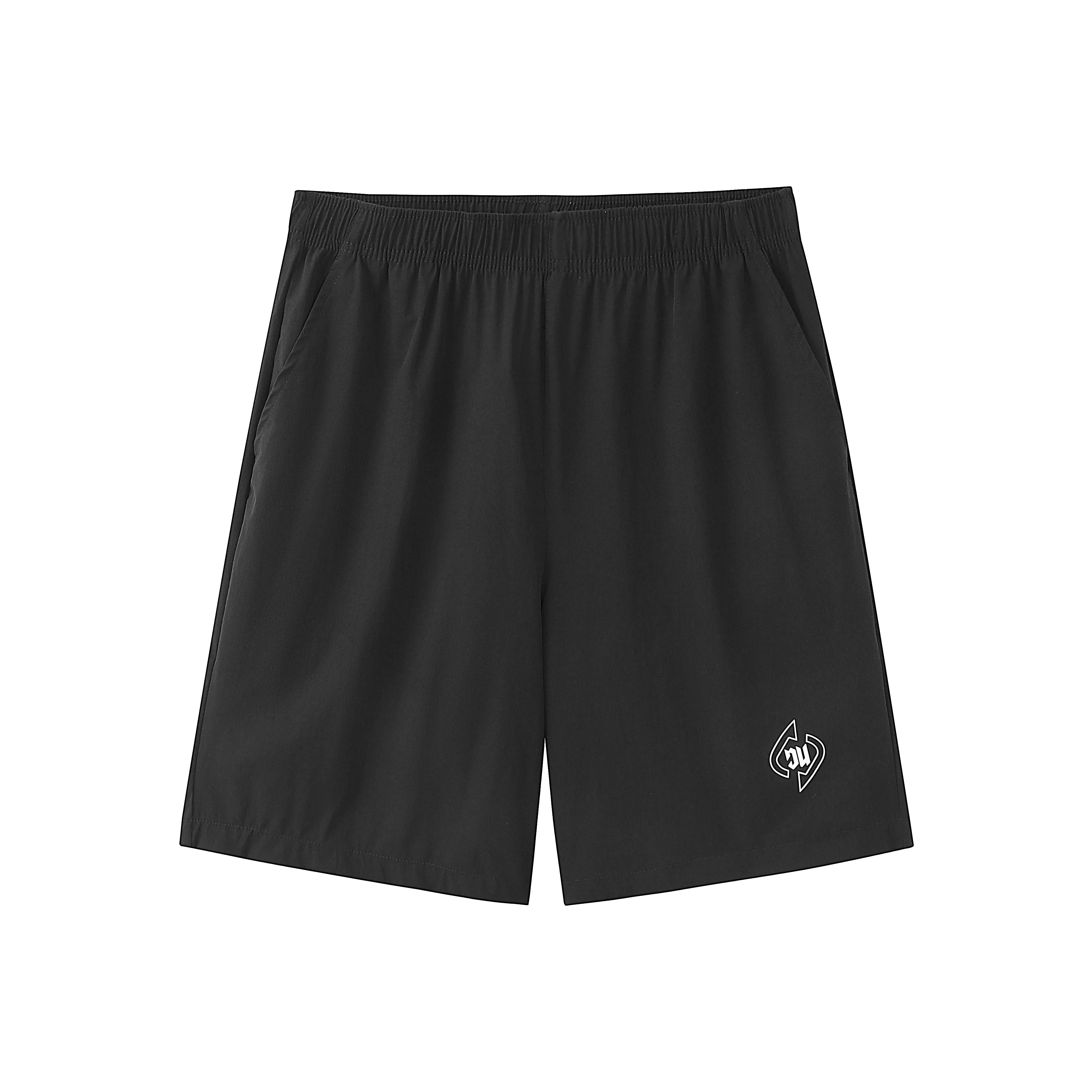 NOOING Casual Shorts Unisex Black